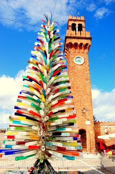 Murano Glass Christmas Tree Italy